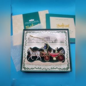 2001 White House Historical Association Christmas Ornament